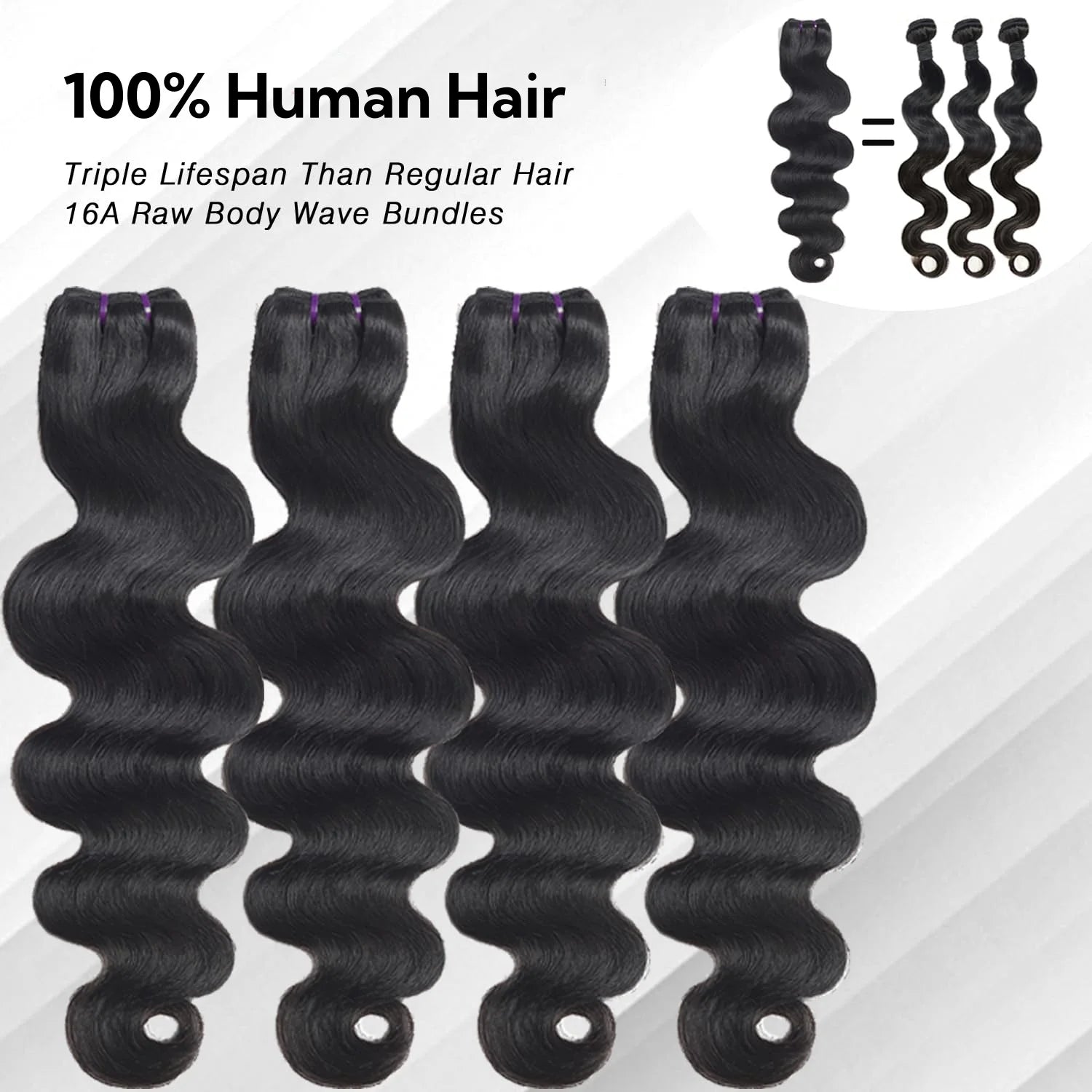 Lux Cambodian Body Wave Bundles