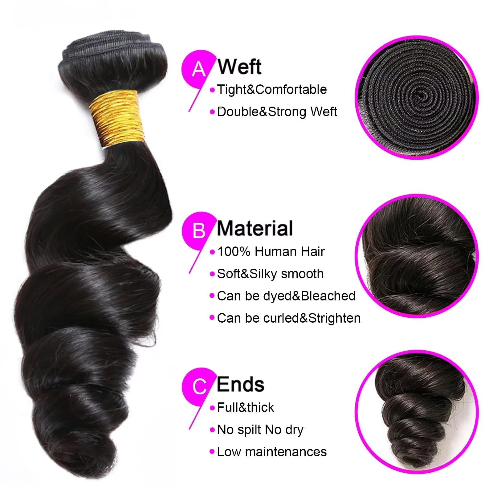 Autumn Loose Wave