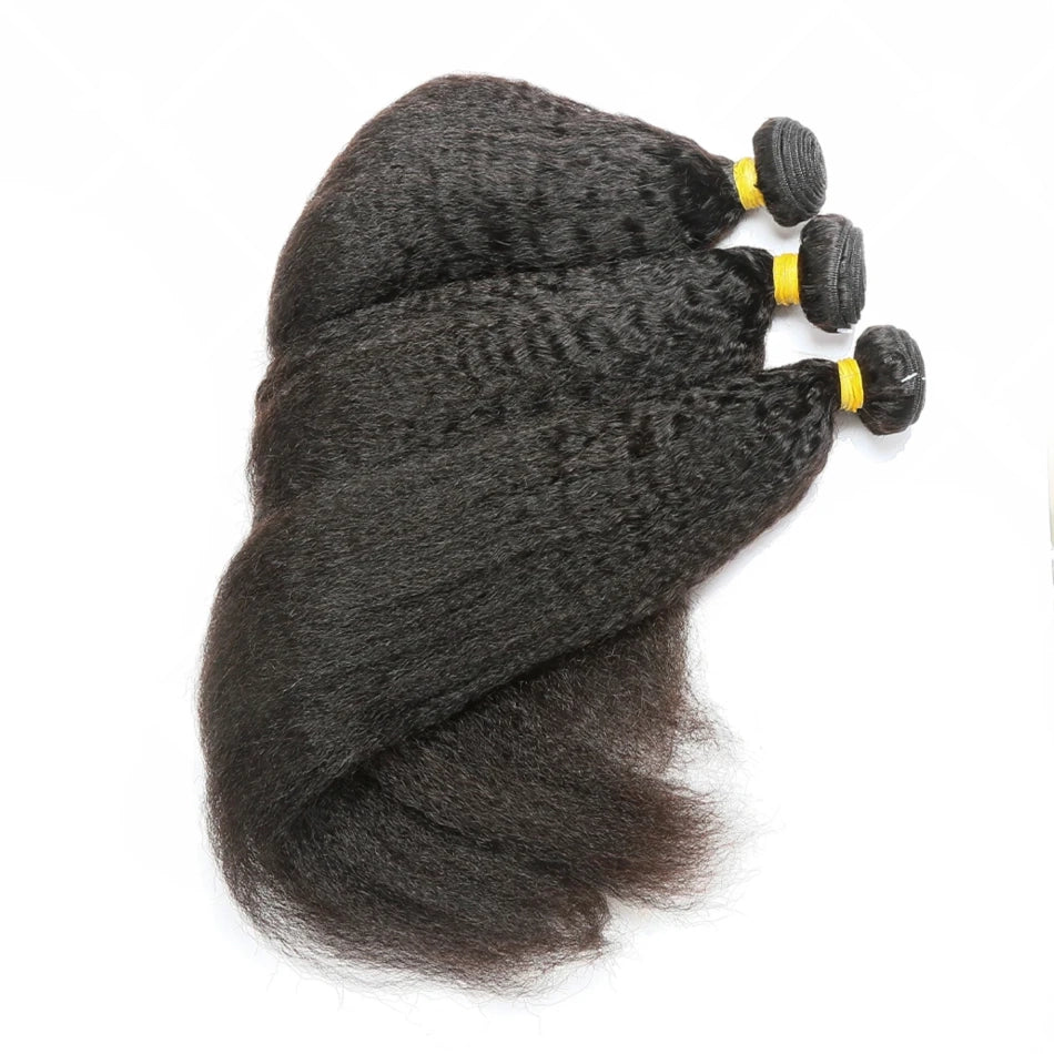 Yaki Straight Human Hair Bundles